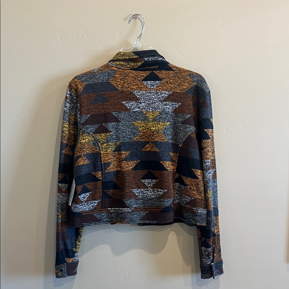 LuLaRoe Multicolor Patterned Jacket NWT - image 2